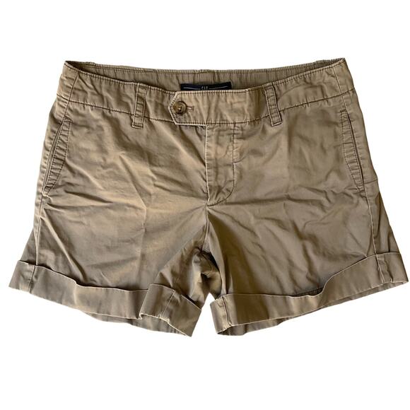 GAP Women’s Khaki Shorts size 4 US, Natural Tan - Picture 1 of 11